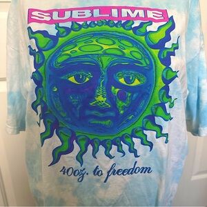 NWT Sublime tie dye graphic Tshirt